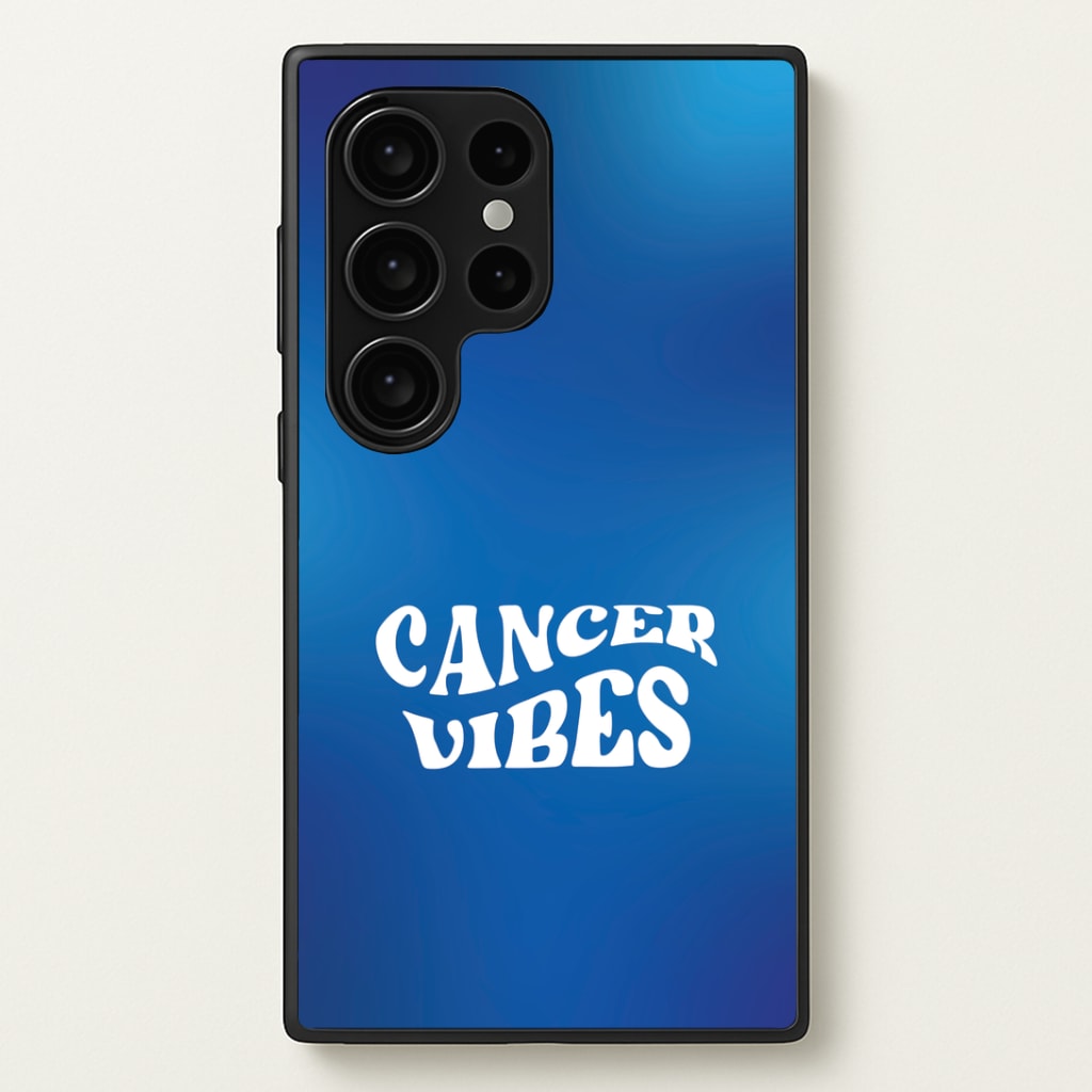 Cancer Vibes Gradient Zodiac Galaxy S24 Ultra Case