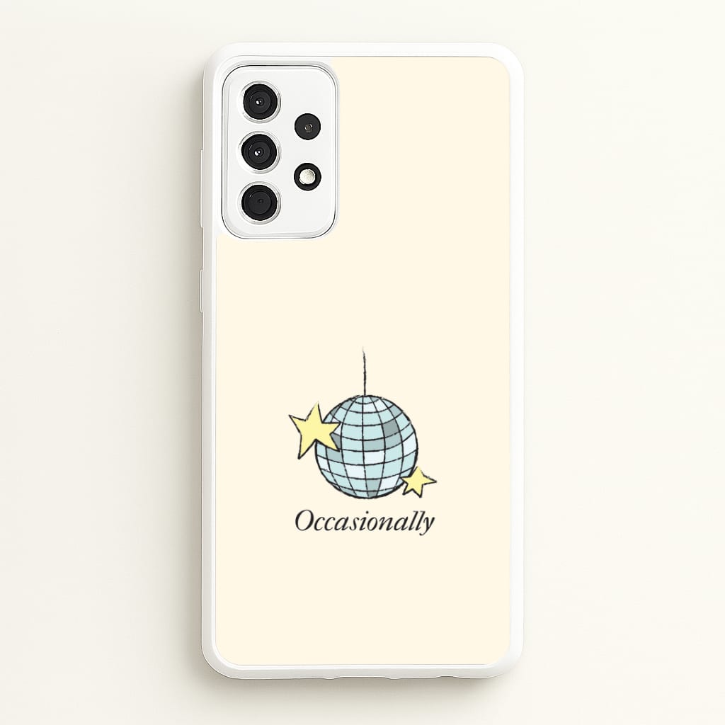 Ocasionally Discoball Galaxy A52 / A52s Case