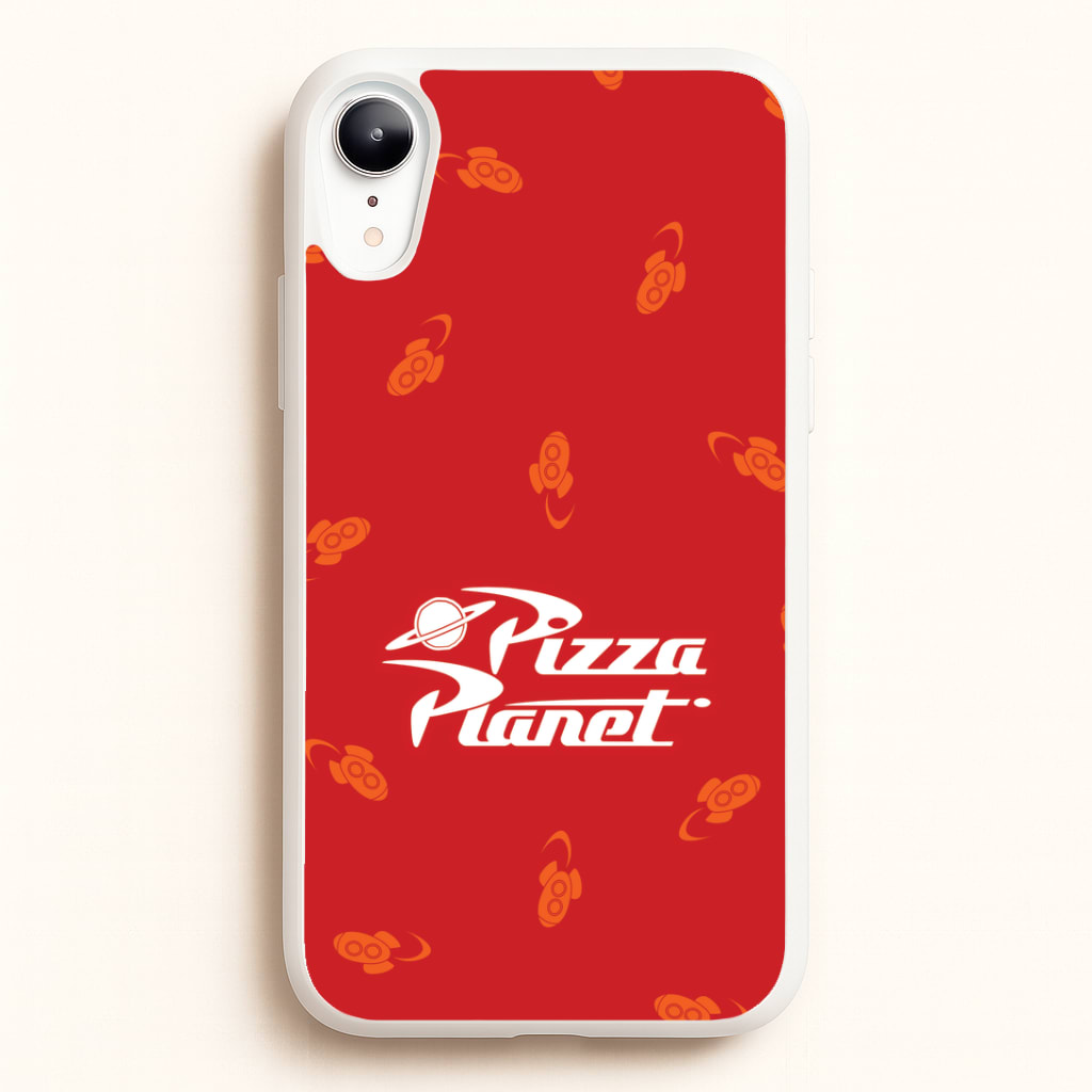 Pizza Planet Pattern iPhone XR Case