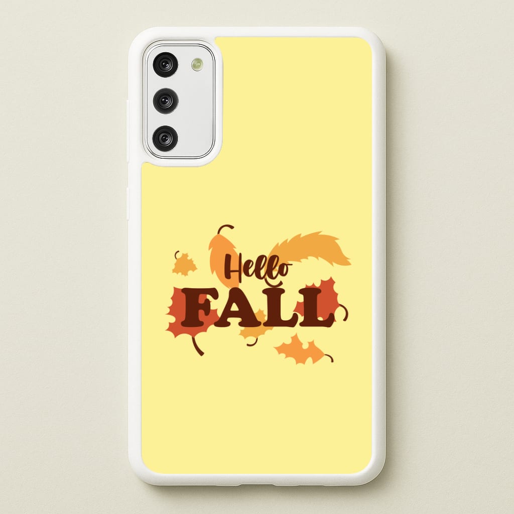 Hello Fall Galaxy S20 Case