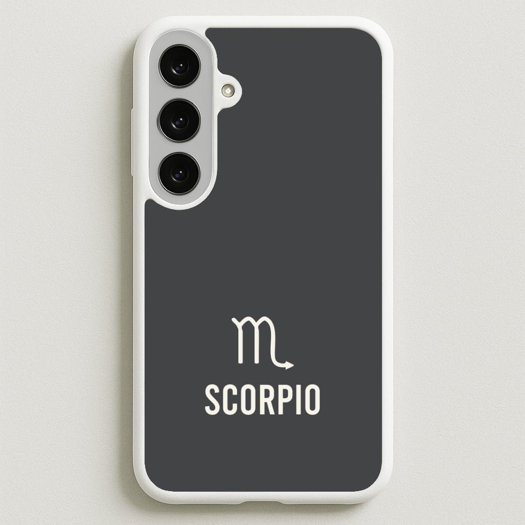 Scorpio Pastel Zodiac Galaxy S25FE Case