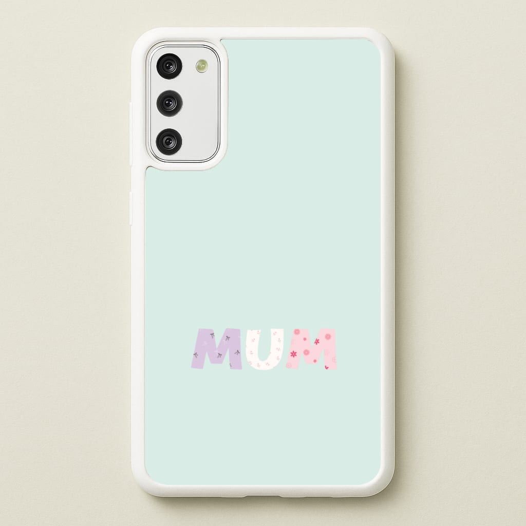 Mum Patchwork Galaxy S20FE Case