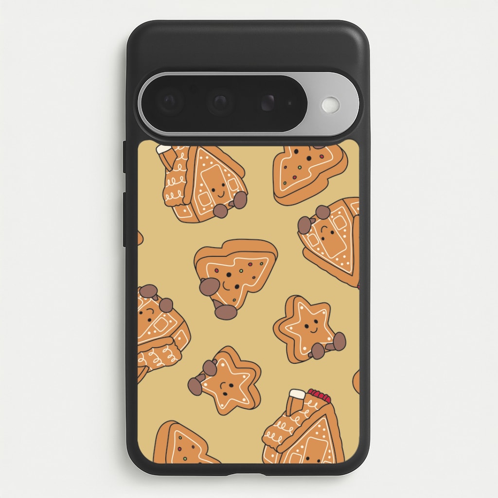 Gingerbread Plushies Pattern Google Pixel 10 Pro XL Case
