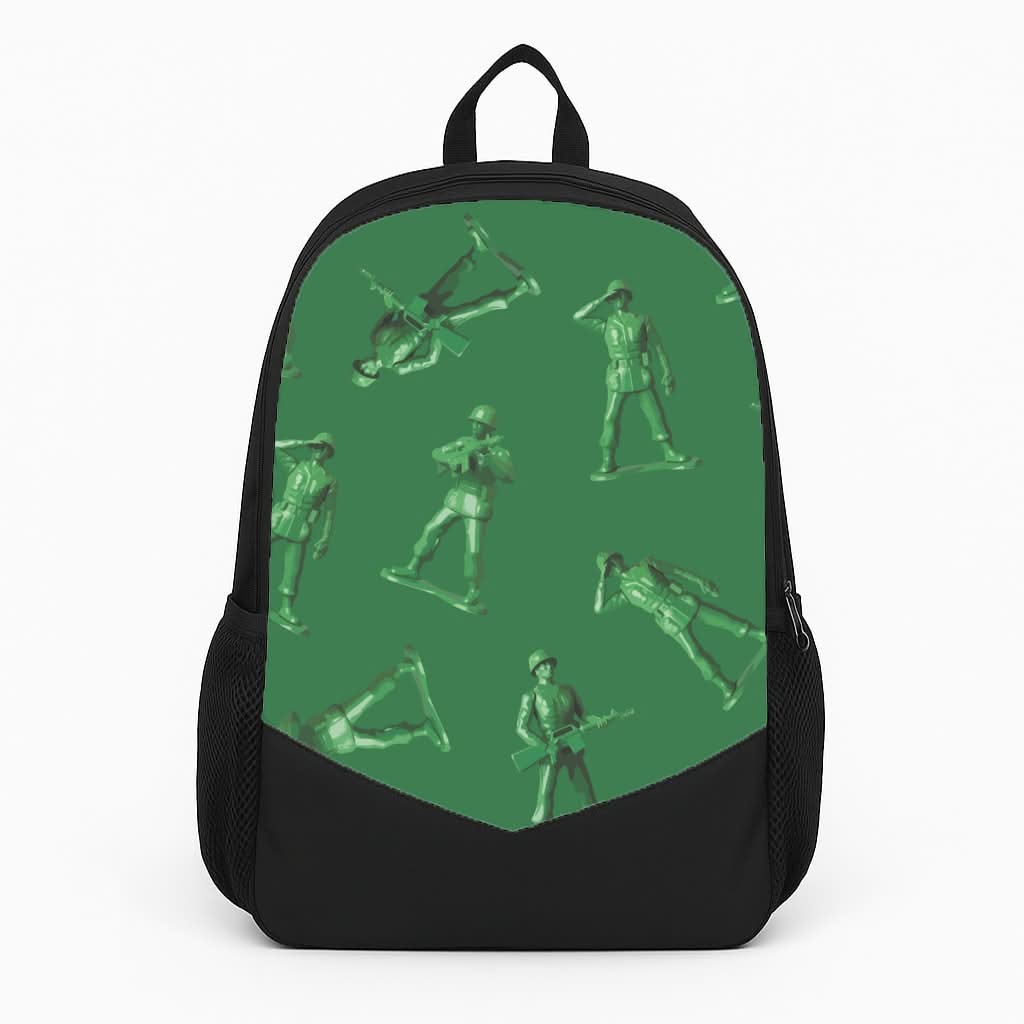 Toy Army Soldier Pattern Backpack