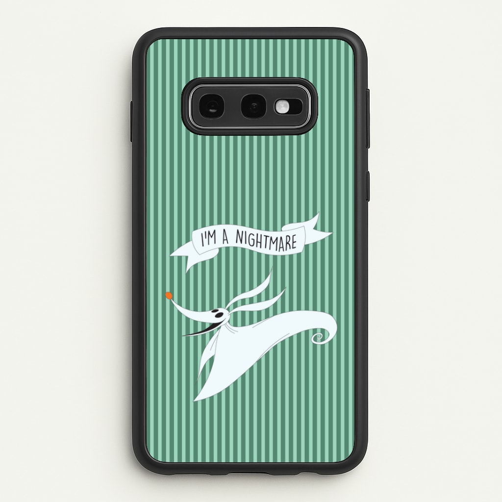 Stripey I'm A Nightmare Galaxy S10e Case