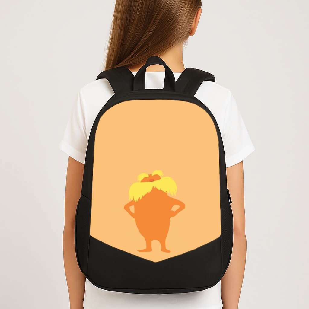 Orange Tree Creature School Bag