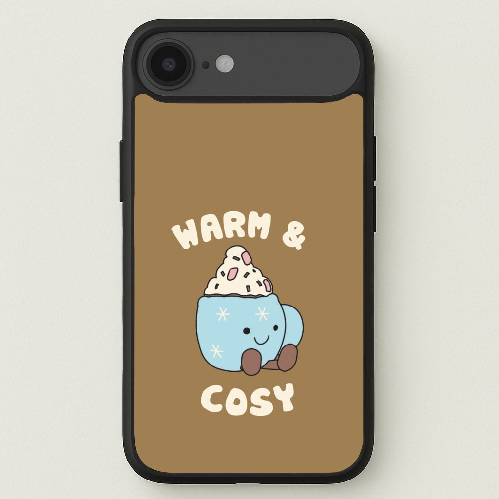 Hot Cocoa Plush Quote iPhone 17 Air Case