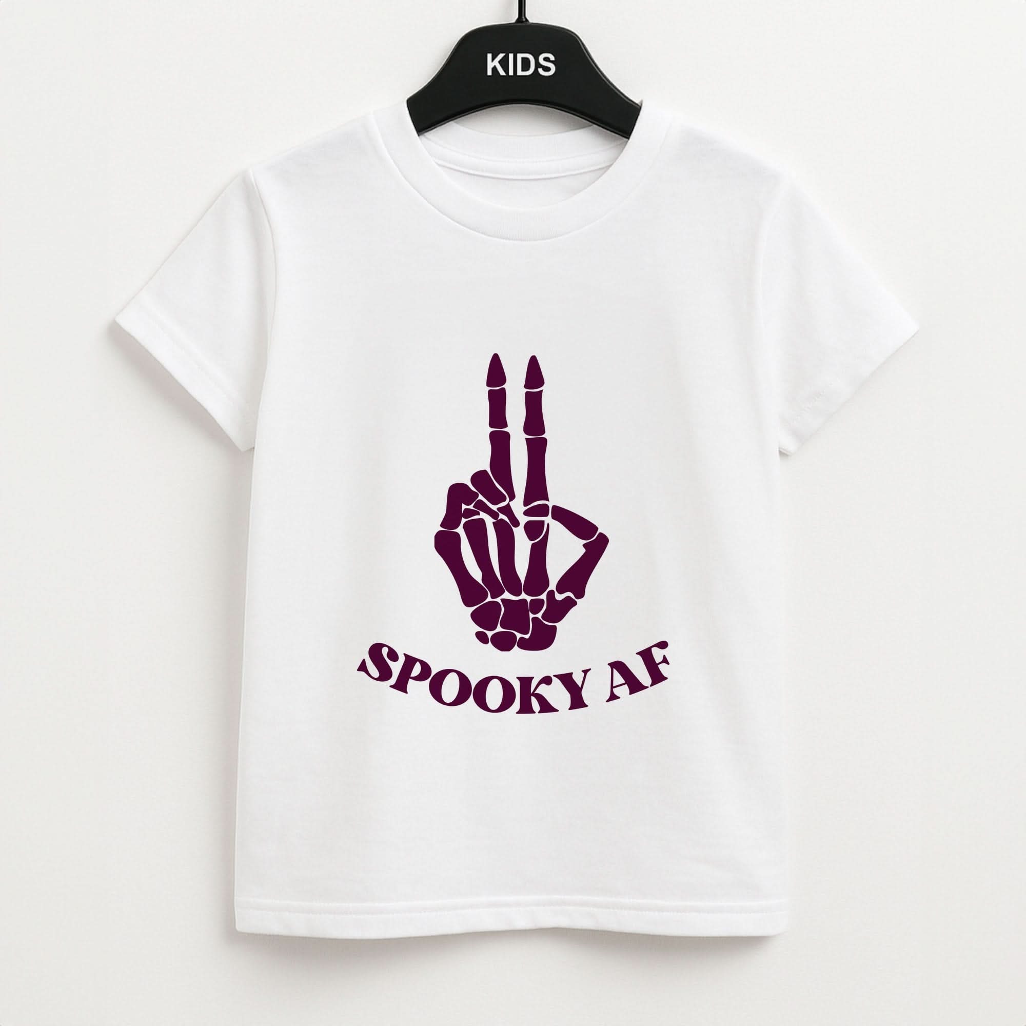 Spooky AF Kids Unisex T-Shirt