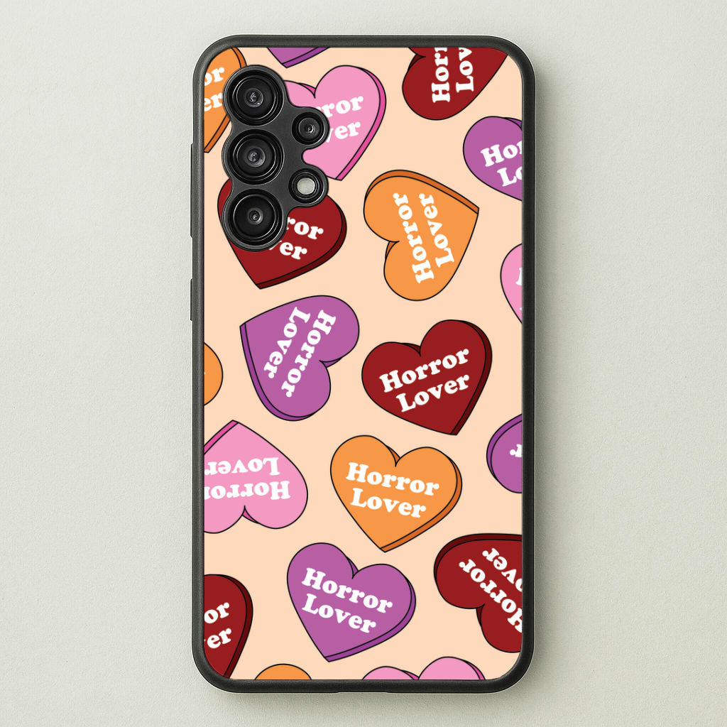 Horror Lover Hearts Pattern Galaxy A13 Case