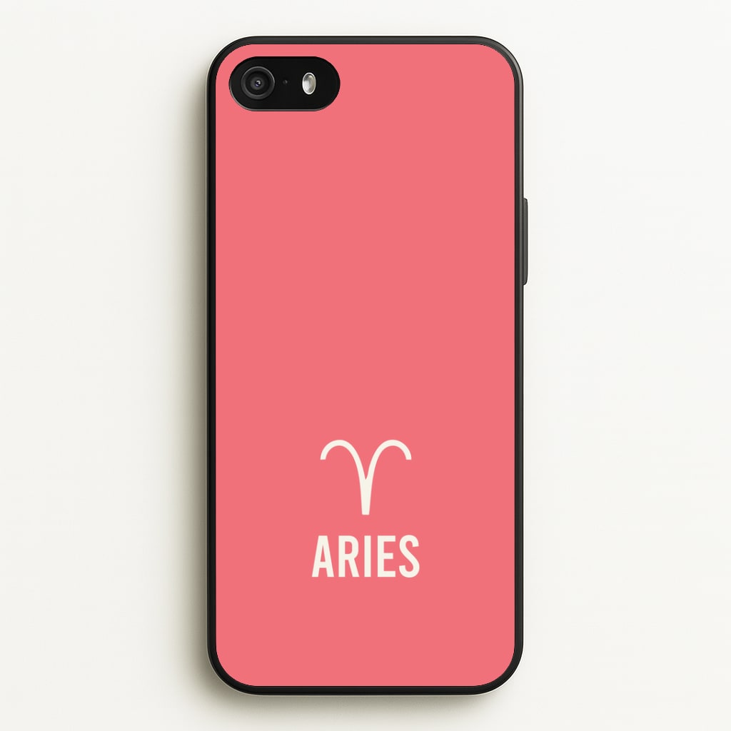 Aries Pastel Zodiac iPhone 5 / 5s / SE 2016 Case