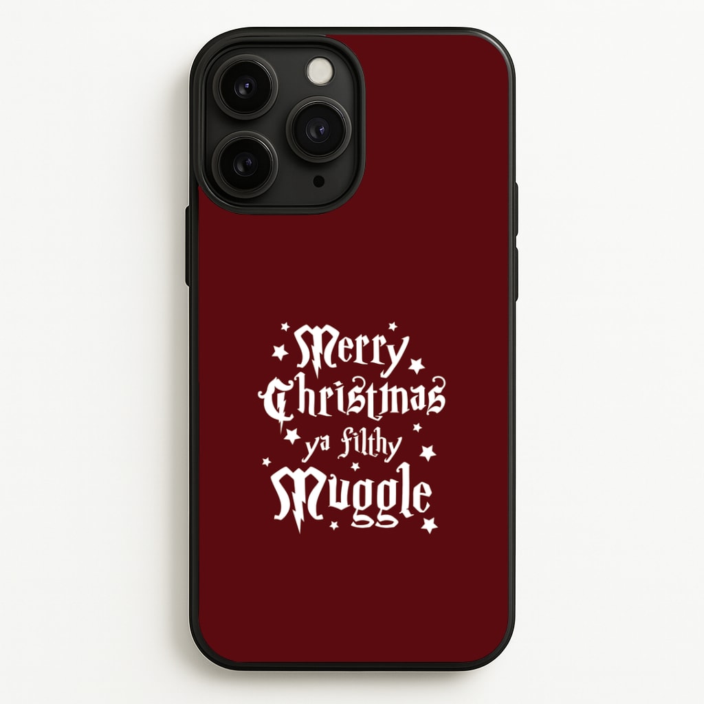 Merry Christmas You Filthy Muggle iPhone 11 Pro Max Case