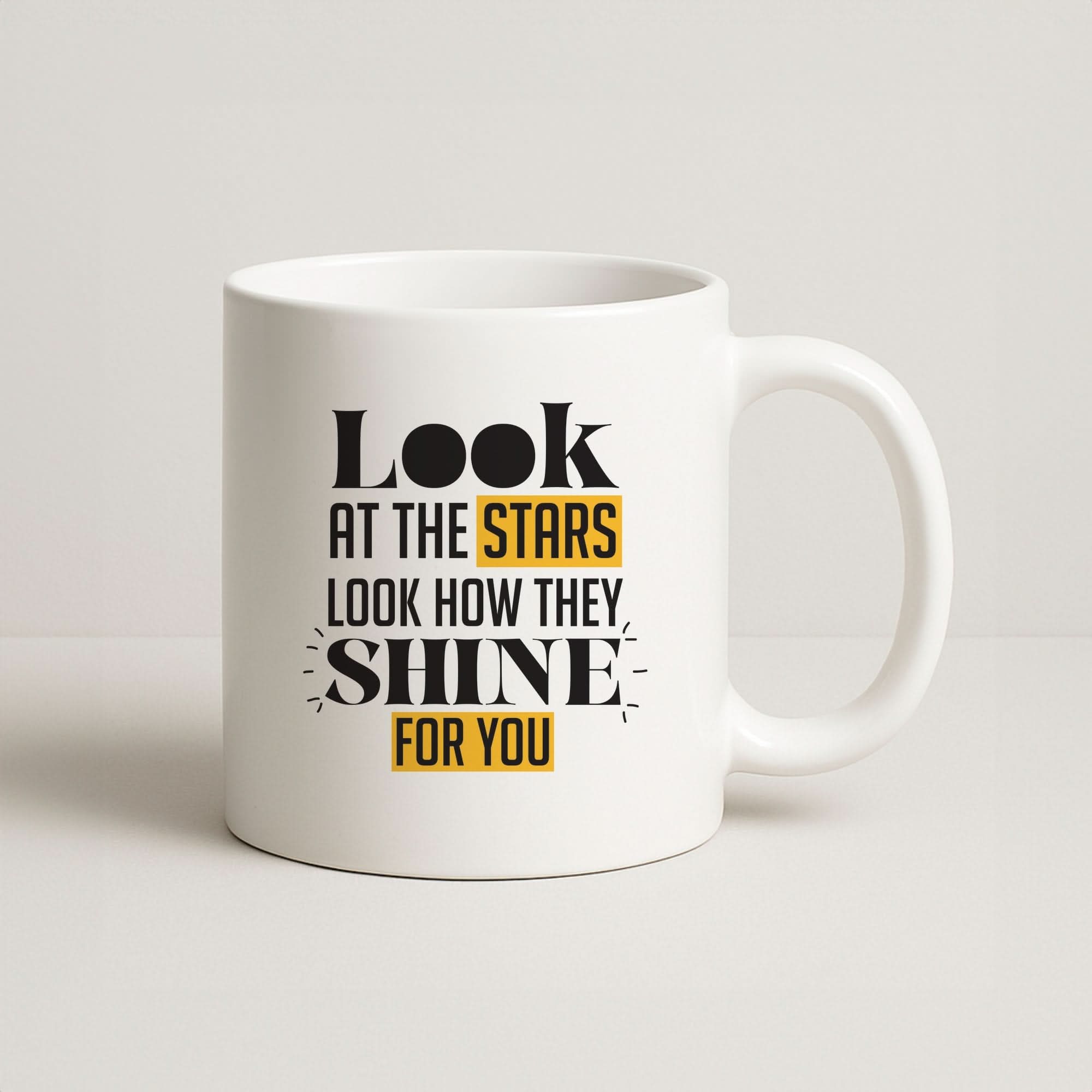 Look At The Stars Coffee Mug
