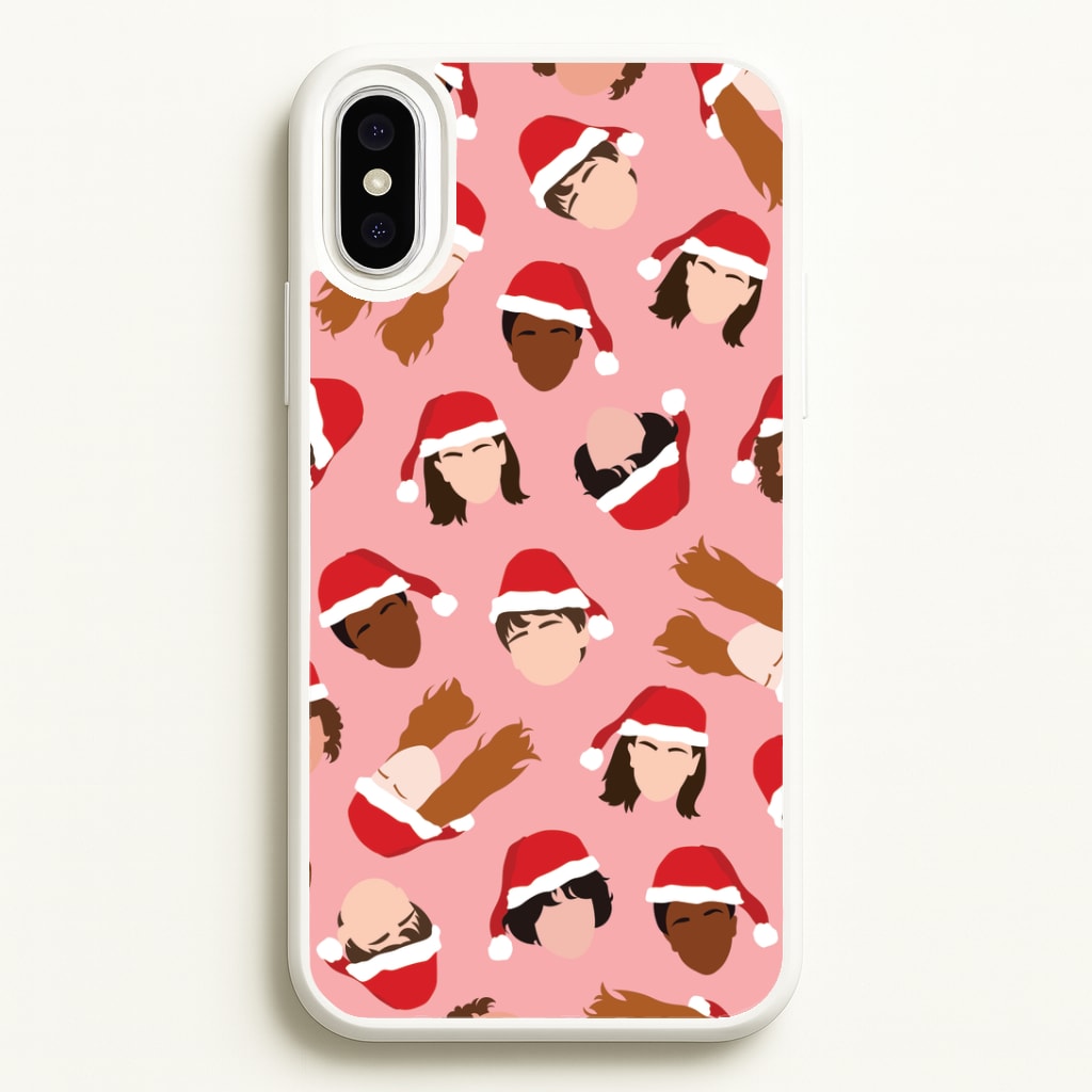 Christmas Stranger Crew Pattern iPhone XS Max Case