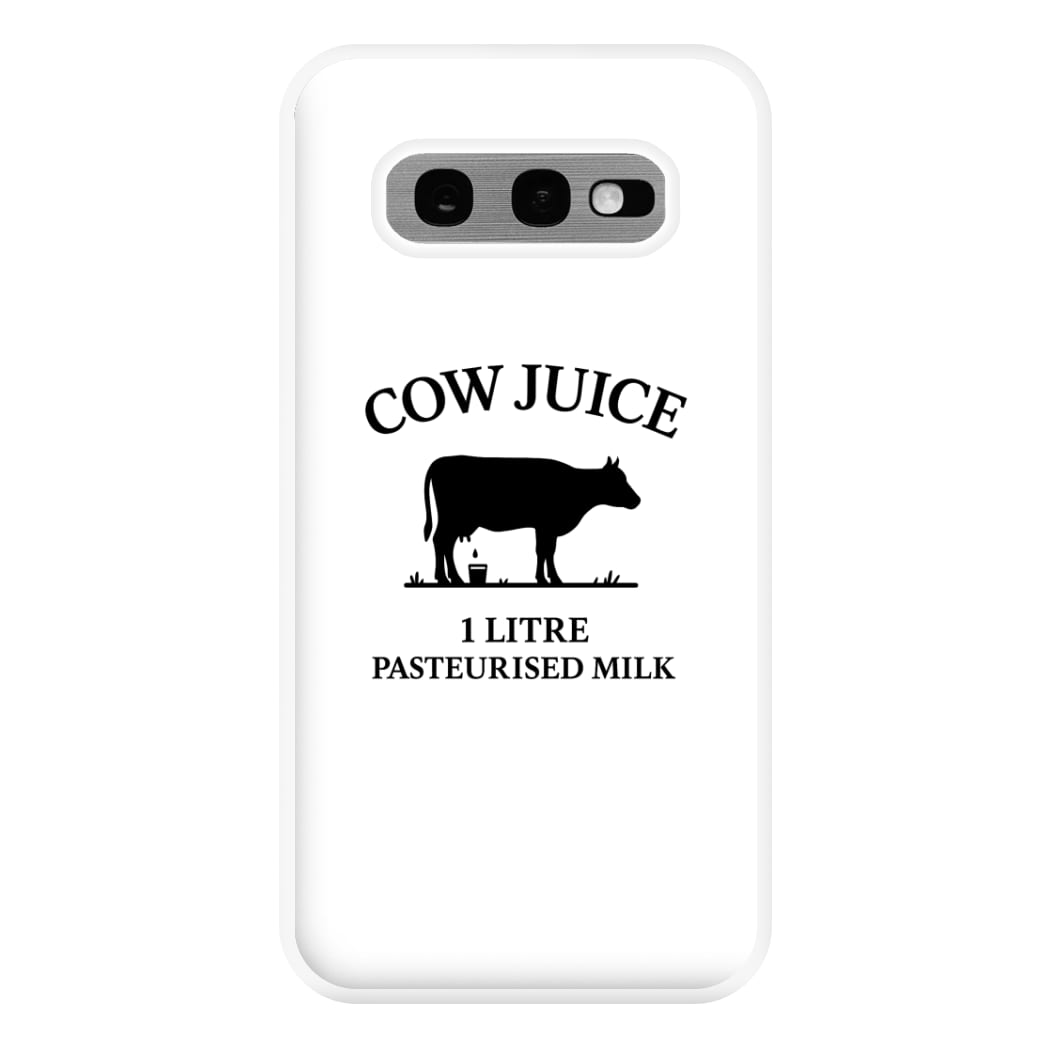 Cow Juice Galaxy S10e Case