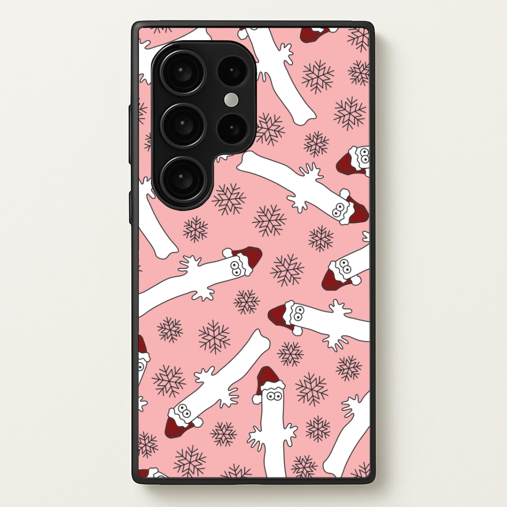 Wiggly Moom Xmas Hat Pattern Galaxy S24 Ultra Case