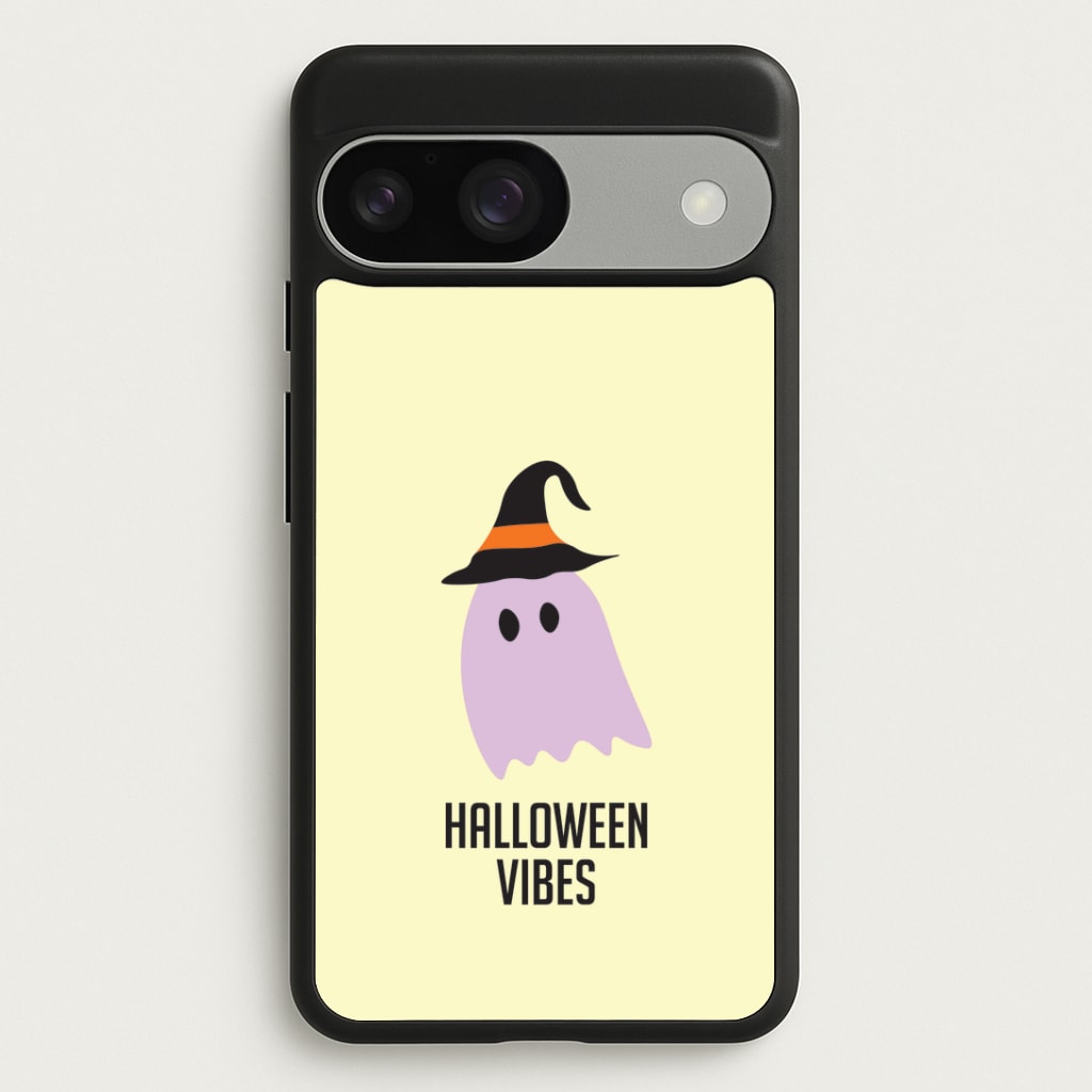 Purple Ghost Halloween Vibes Google Pixel 9 / 9 Pro Case