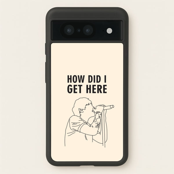 How Did I Get Here Outline Google Pixel 8 Case