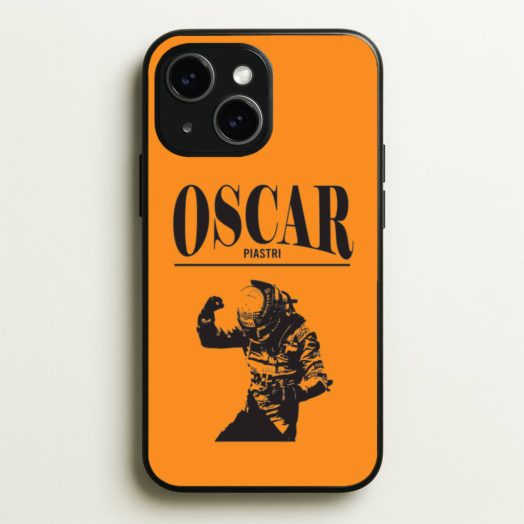 Oscar Orange And Black iPhone 14 Case