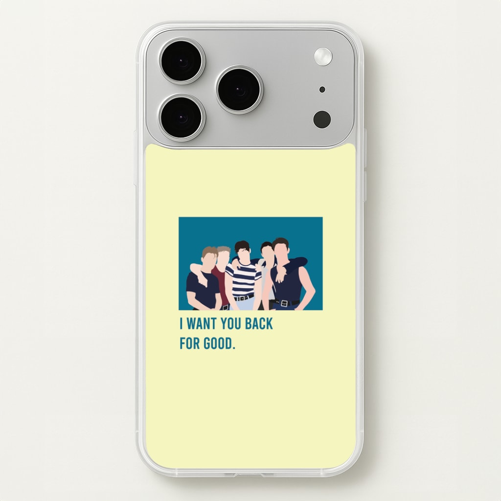 I Want You Back iPhone 17 Pro Case