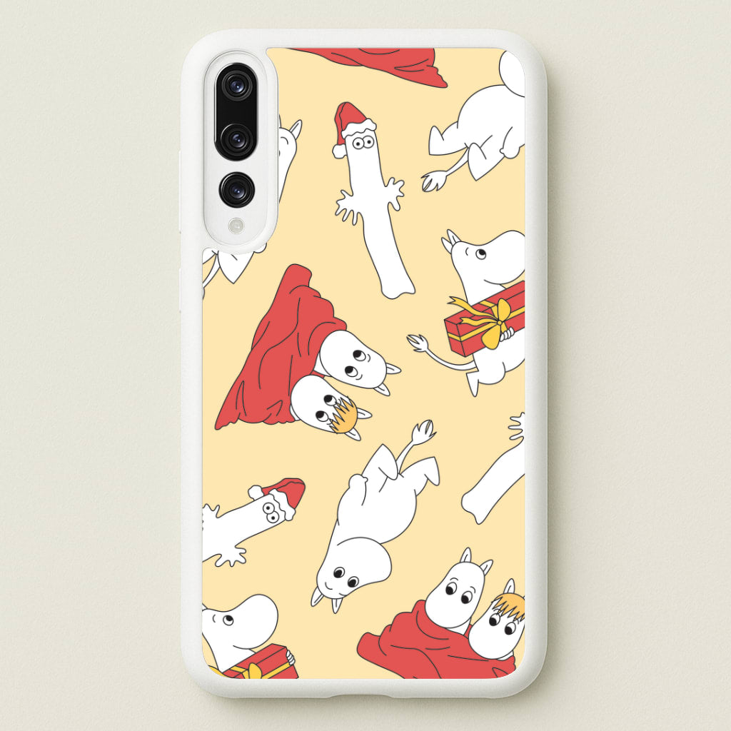 Christmas Mooms Pattern Huawei P20 Pro Case