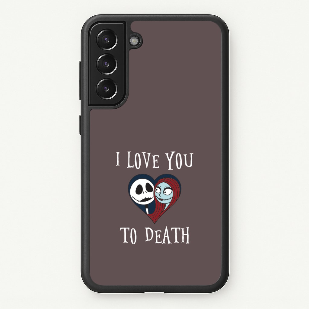 I Love You To Death Heart Galaxy S22 Plus Case