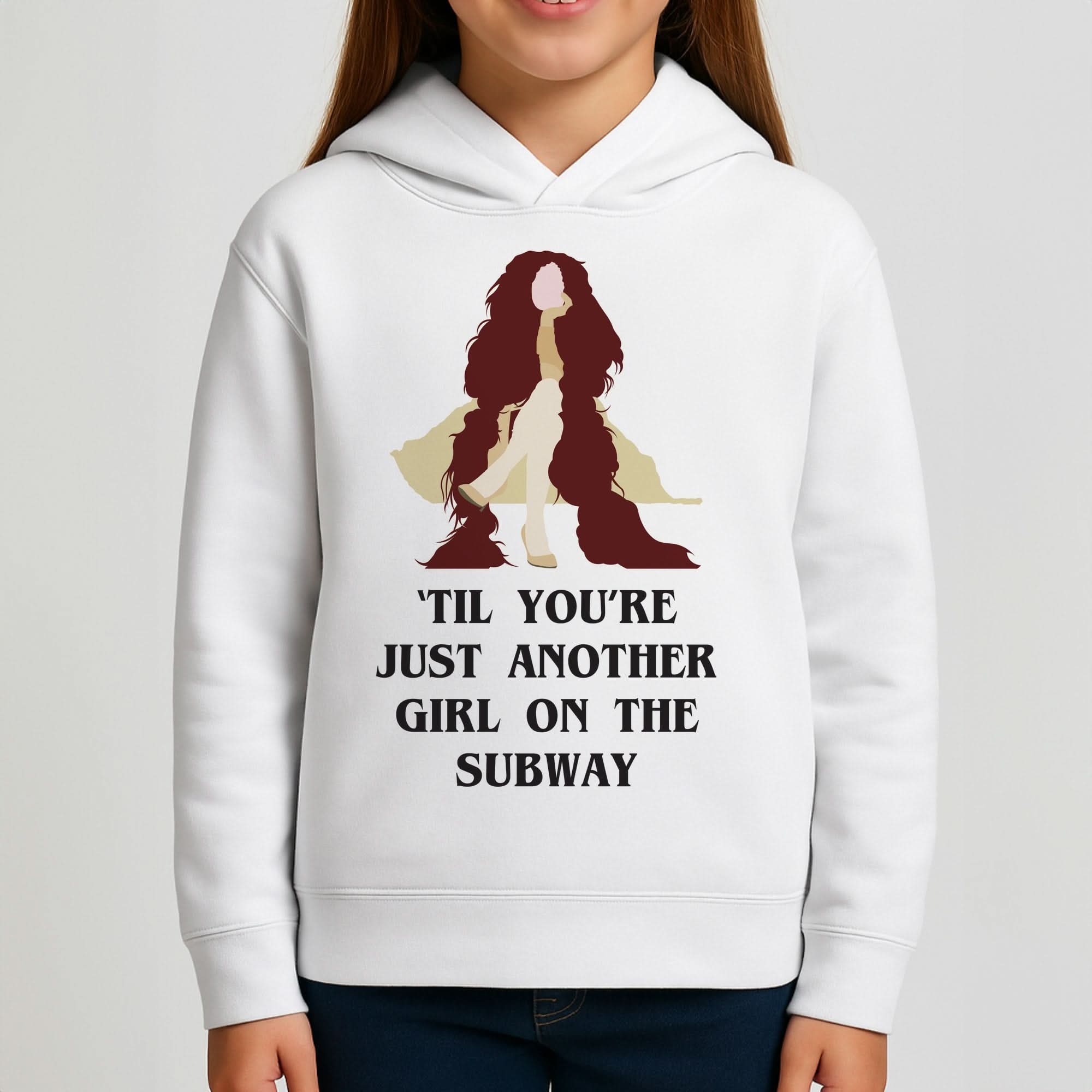 Just Another Girl Girls Hoodie