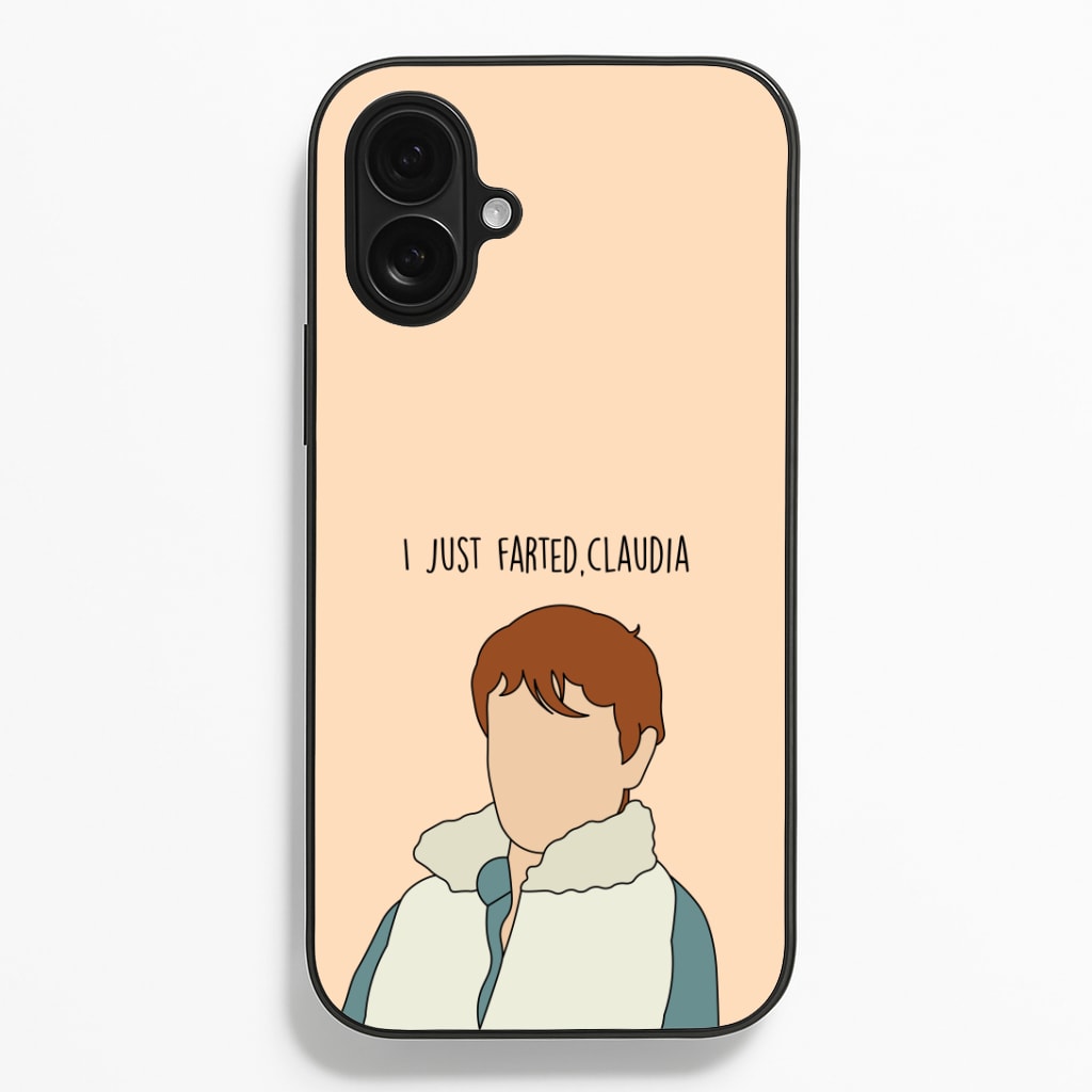 I Just Farted, Claudia iPhone 16 Plus Case