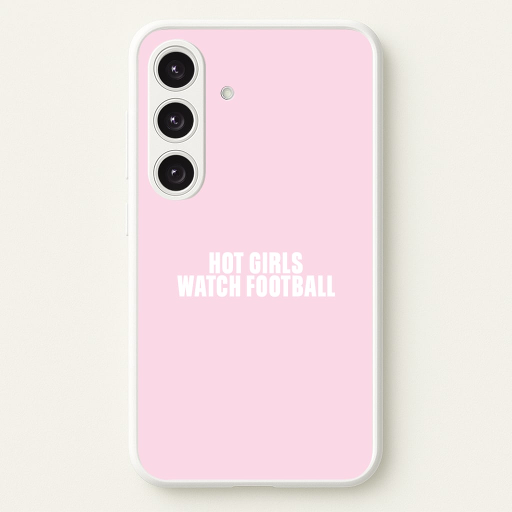 Hot Girls Watch Football Galaxy S25 Plus Case