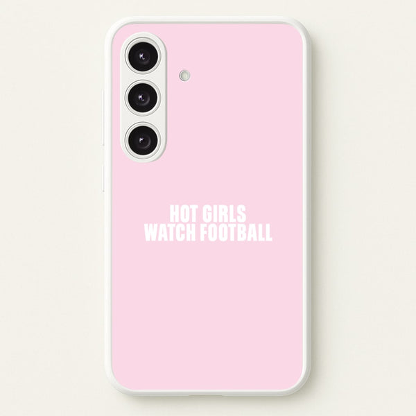 Hot Girls Watch Football Galaxy S24 Plus Case