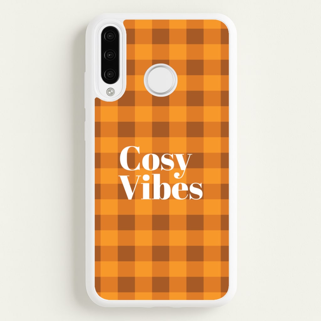 Checkered Cosy Vibes Huawei P30 Lite Case