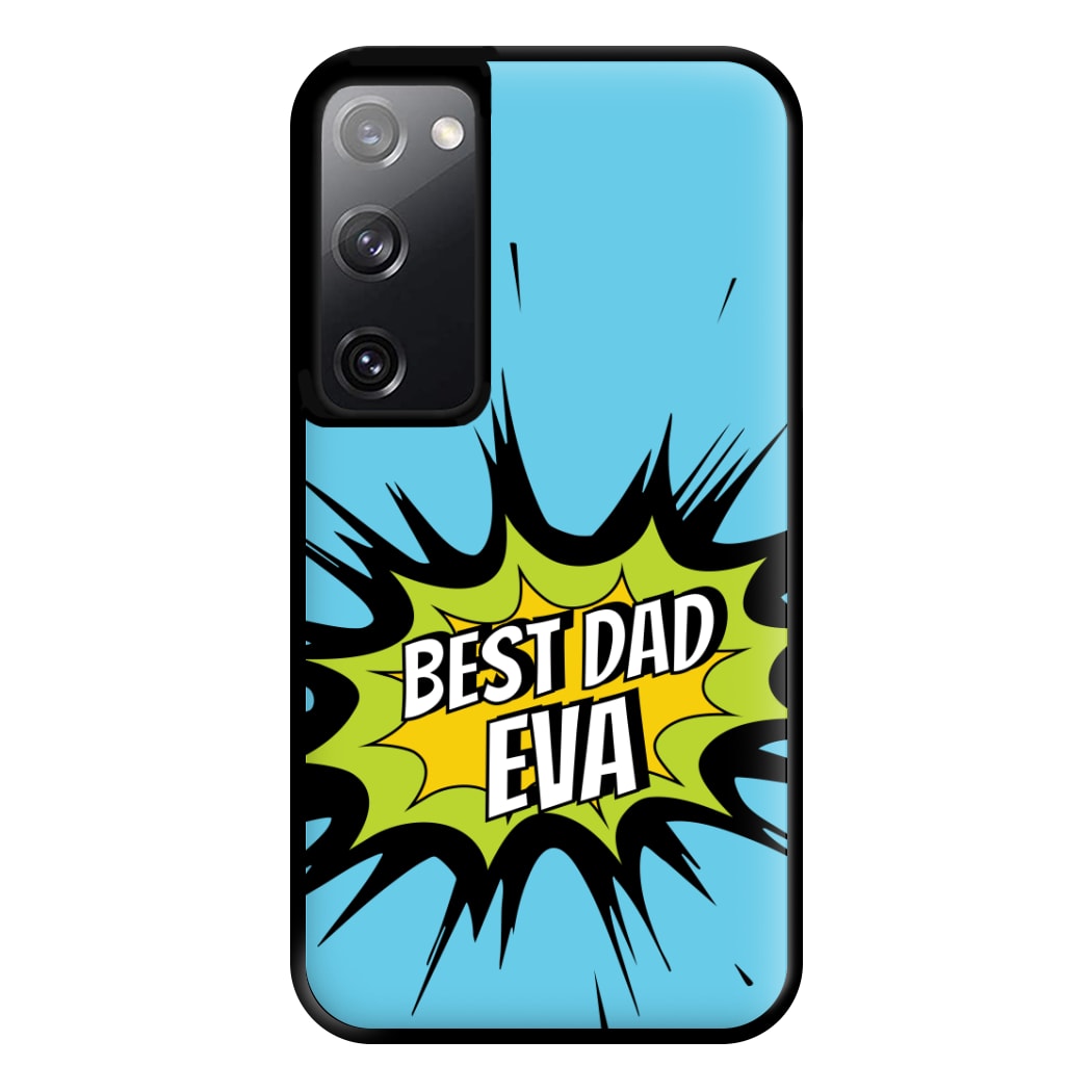 Comic Book Best Dad Eva Galaxy S20 Case