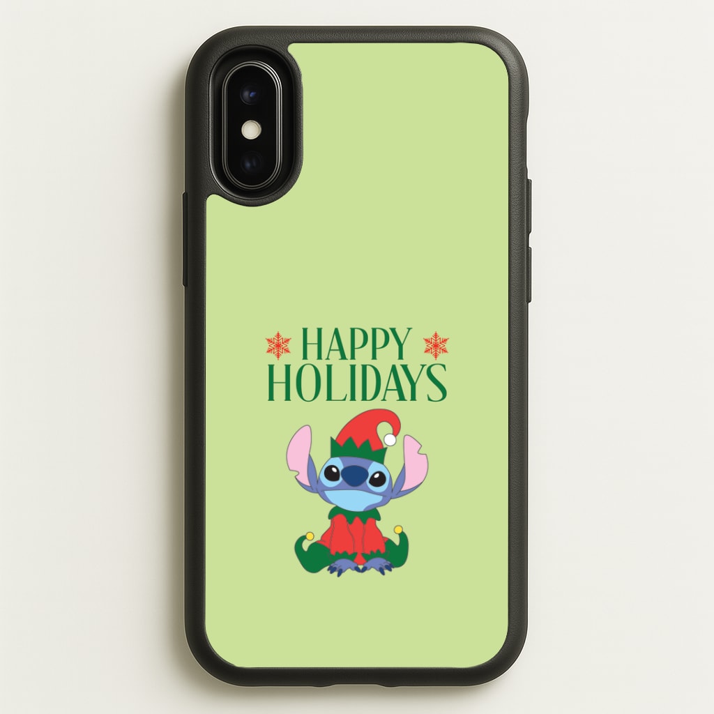 Cute Blue Alien Elf iPhone X / XS Case