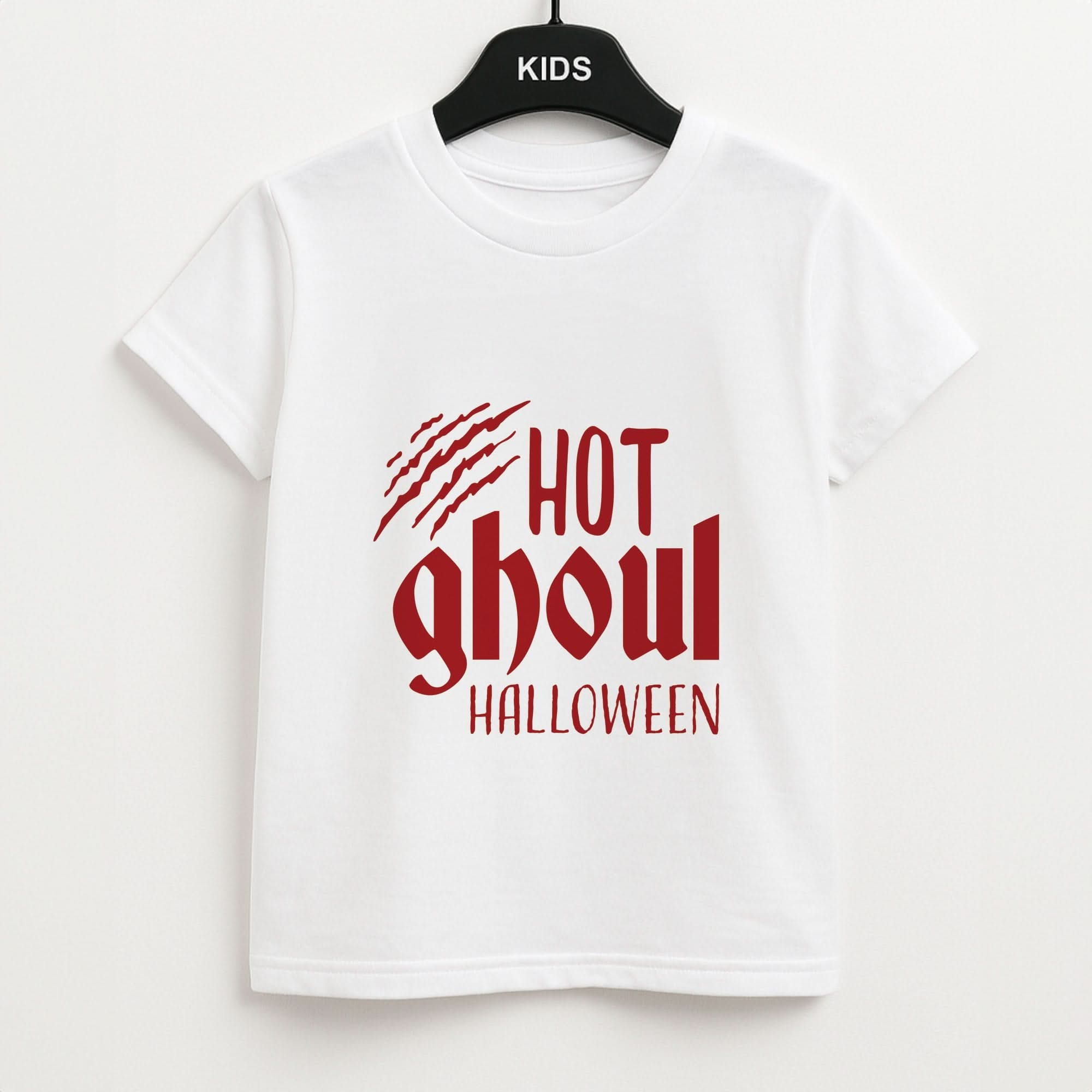 Hot Ghoul Halloween Kids Unisex T-Shirt