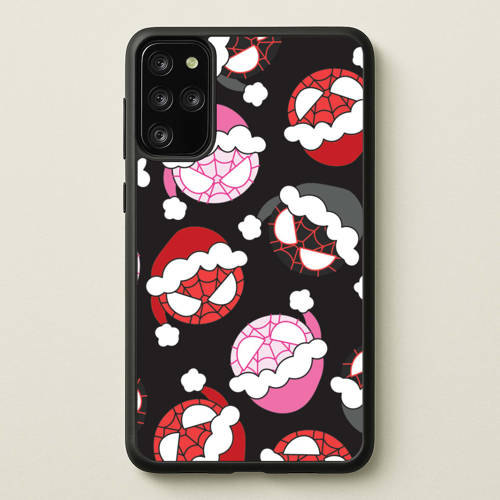Spider Heroes Christmas Pattern Galaxy S20 Plus Case