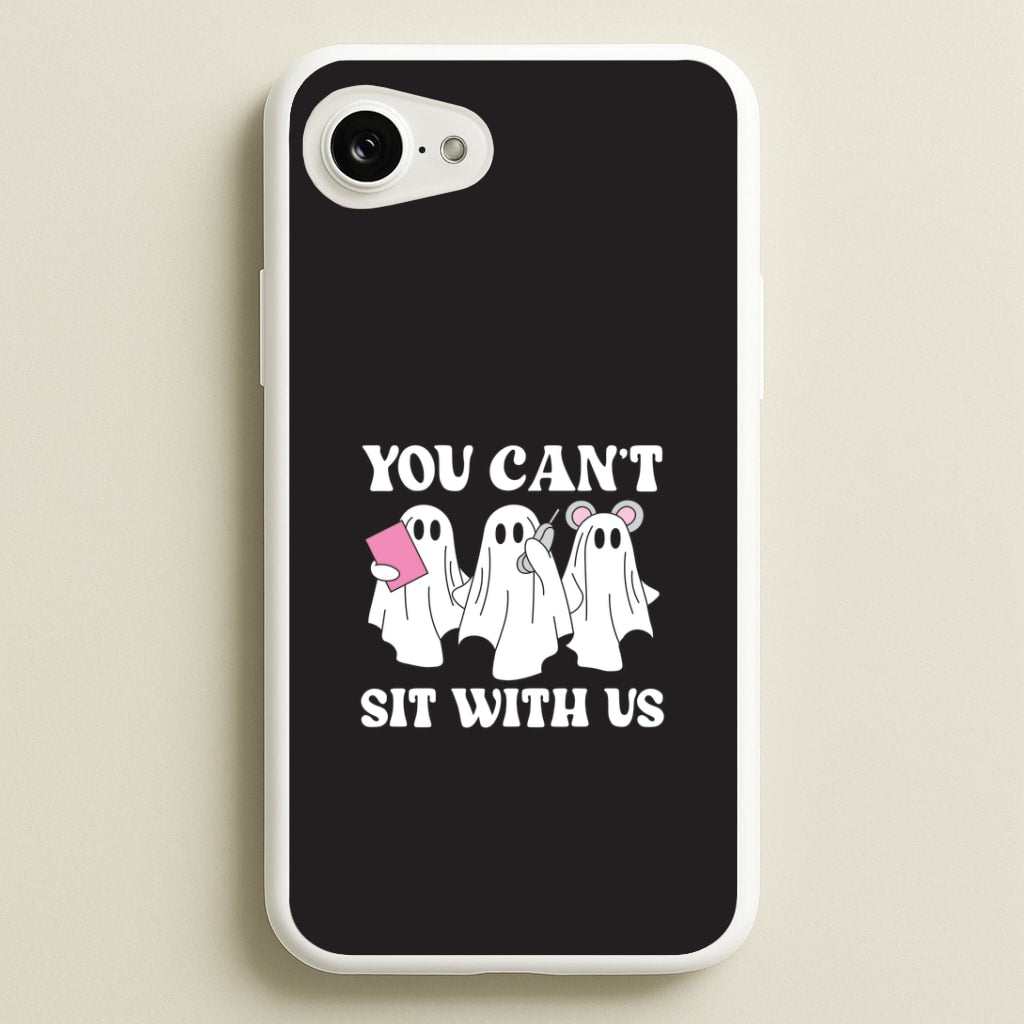 You Can't Sit With Us Ghosts iPhone 16e Case