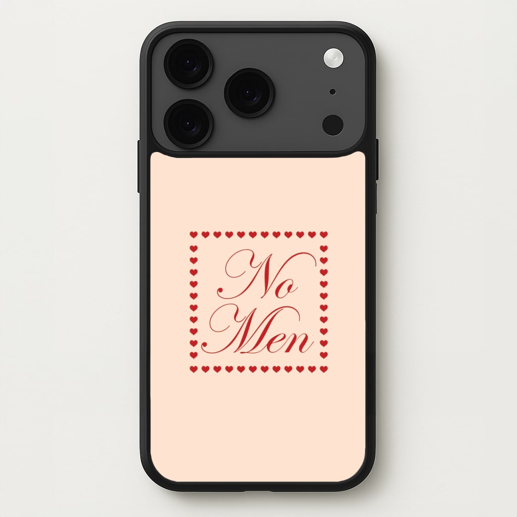 No Men iPhone 17 Pro Case