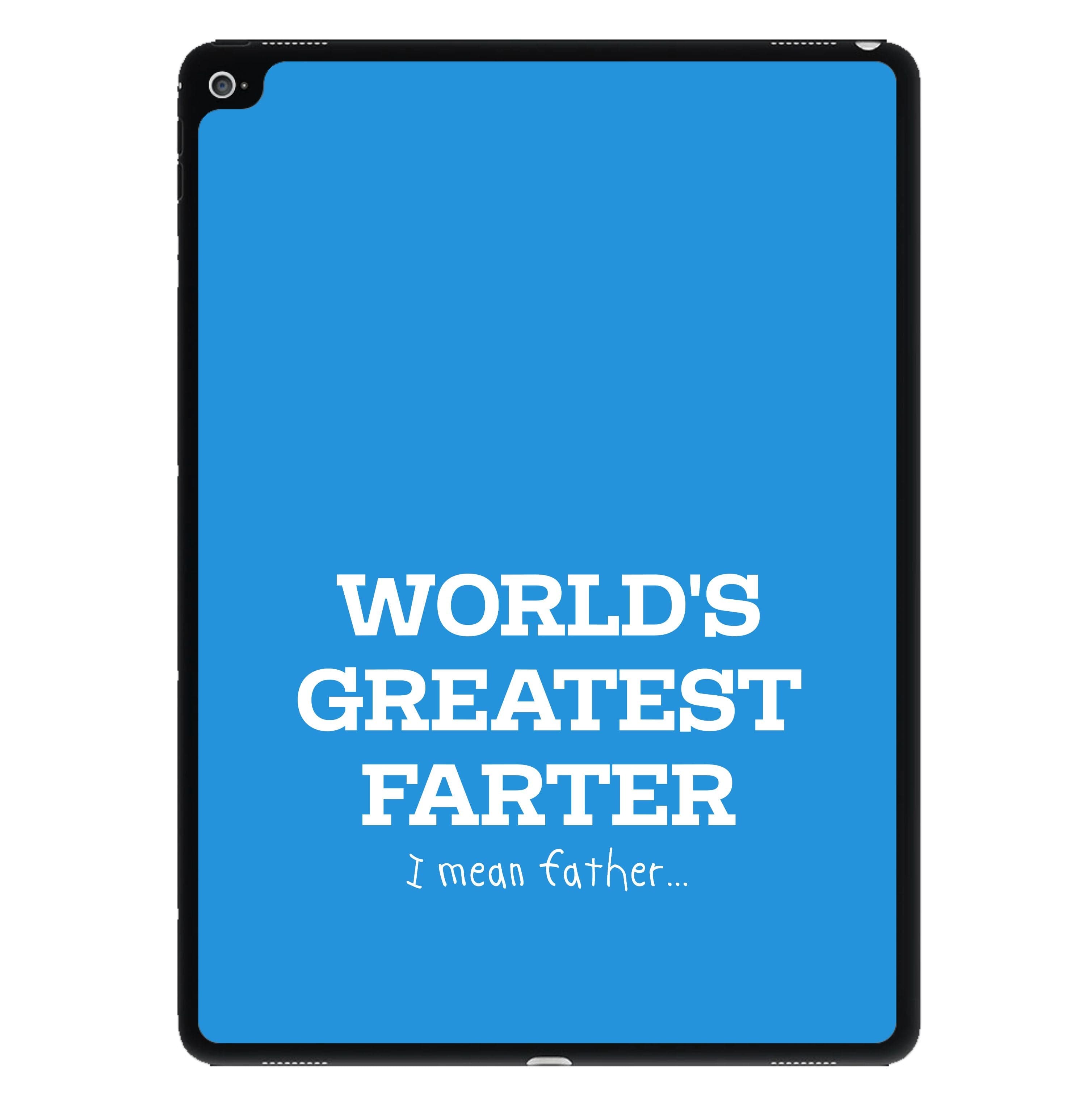 World's Greatest Farter iPad Case