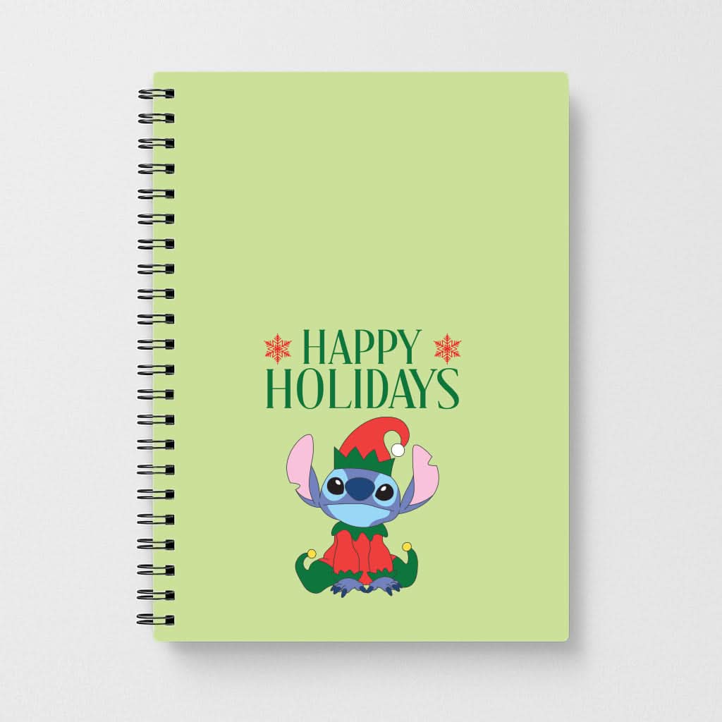 Cute Blue Alien Elf Notebook
