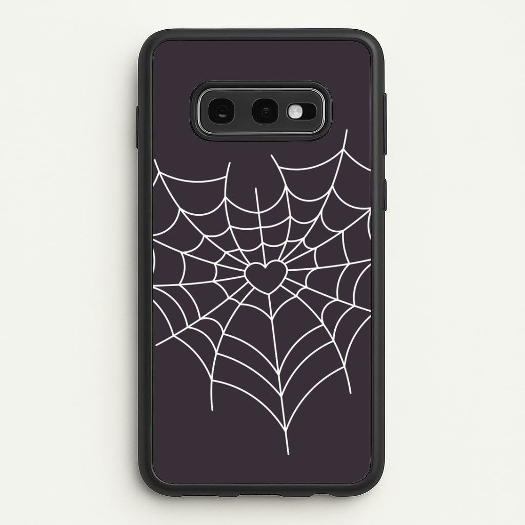 Spiderweb Hearts I Galaxy S10e Case