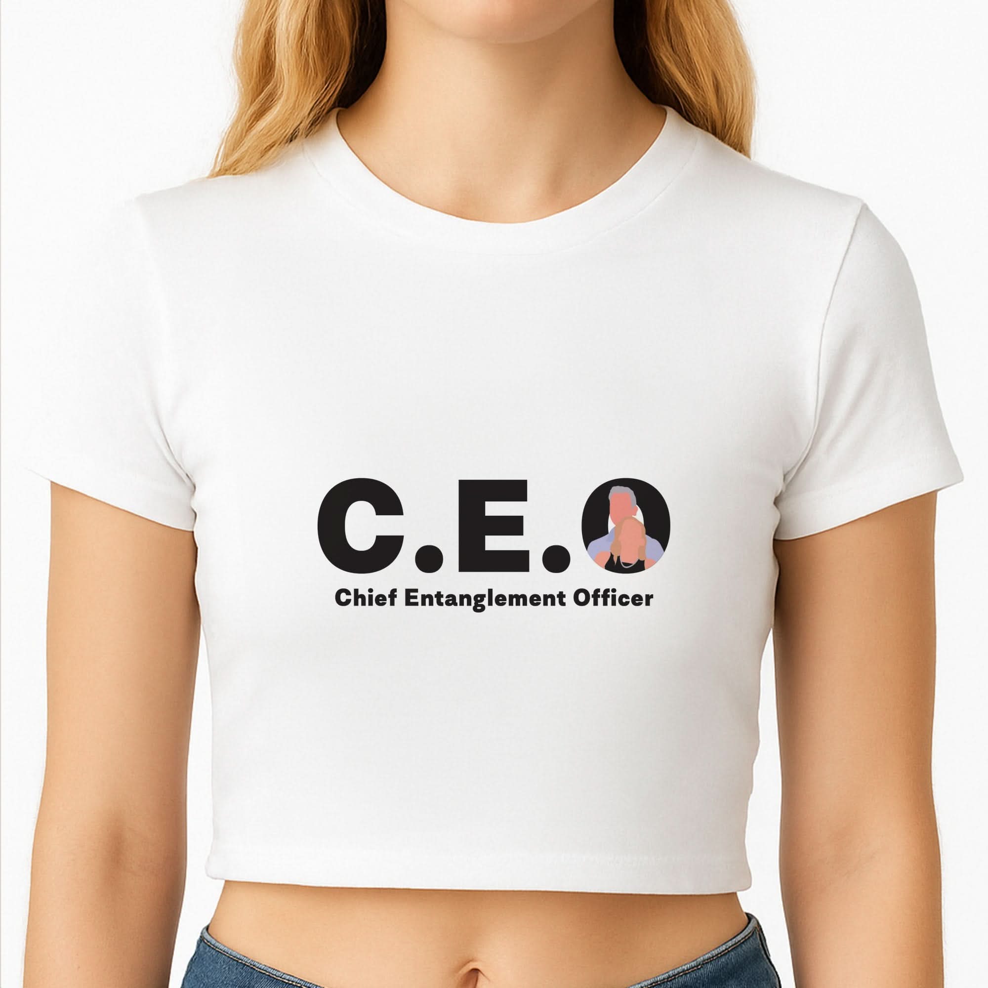 Chief Entanglement Officer Crop Top
