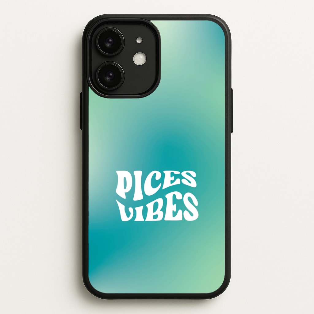 Pices Vibes Gradient Zodiac iPhone 11 Case