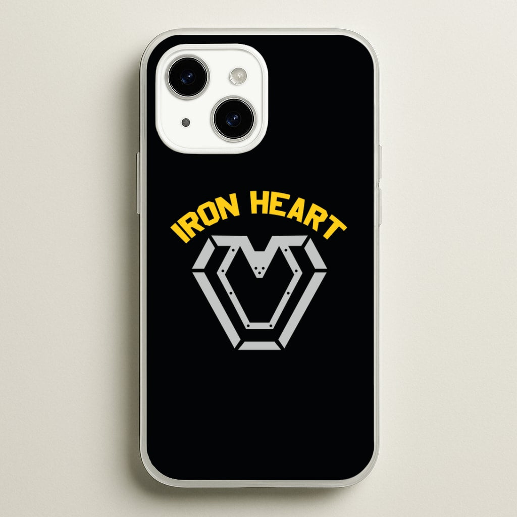 Metal Hero Heart iPhone 15 Case