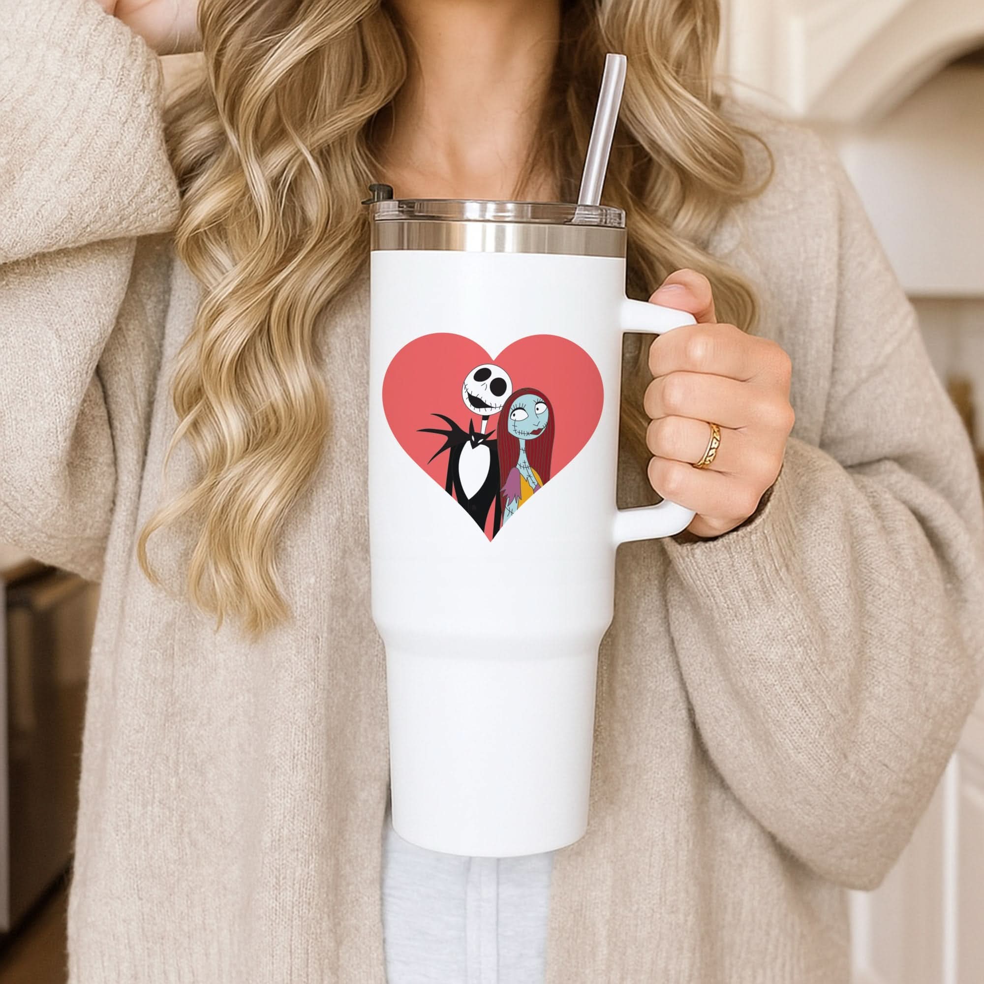 J And S Heart Tumbler