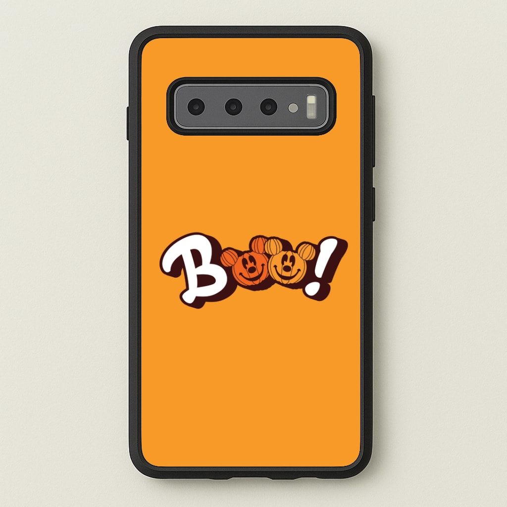 Pumkin Mouse Boo Galaxy S10 Case