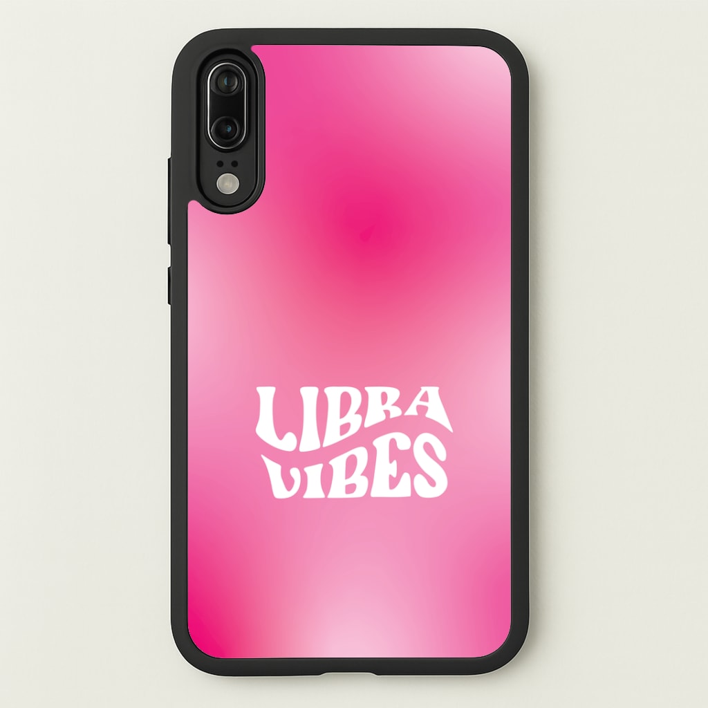 Libra Vibes Gradient Zodiac Huawei P20 Case