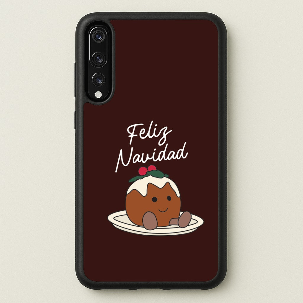Christmas Pudding Plush Huawei P20 Pro Case