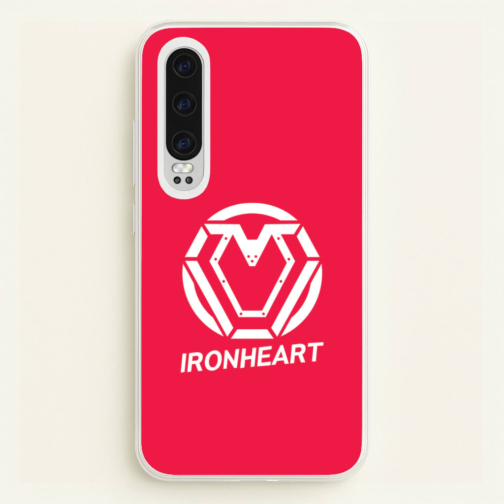 Metal Heart Symbol Huawei P30 Case