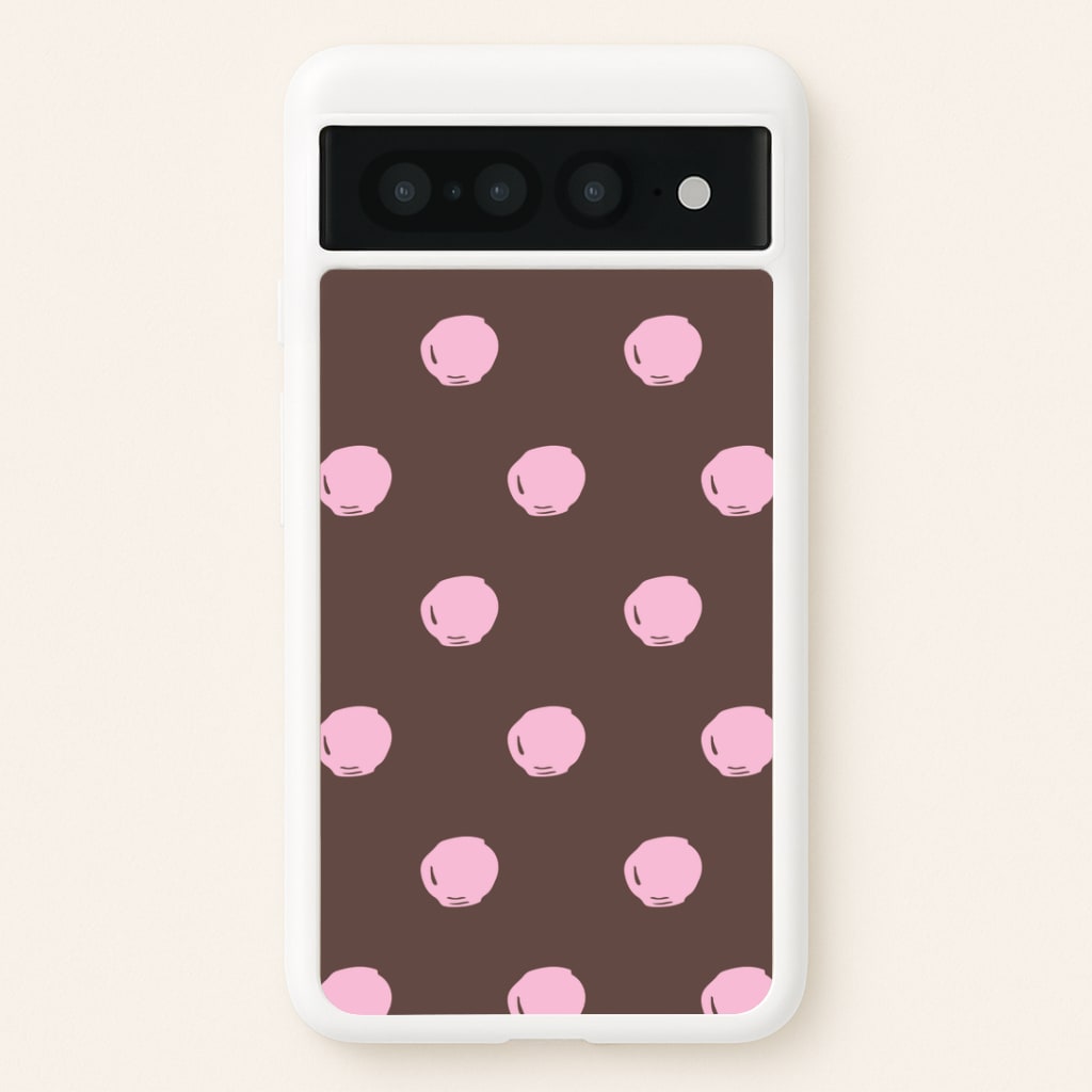 Chocolate & Strawberry Buttons Google Pixel 7 Pro Case