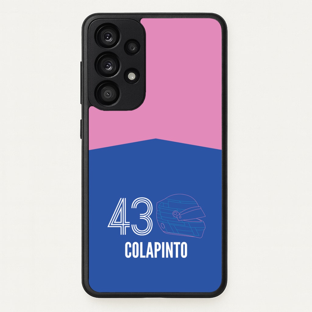 Colapinto Helmet 2026 Galaxy A53 Case