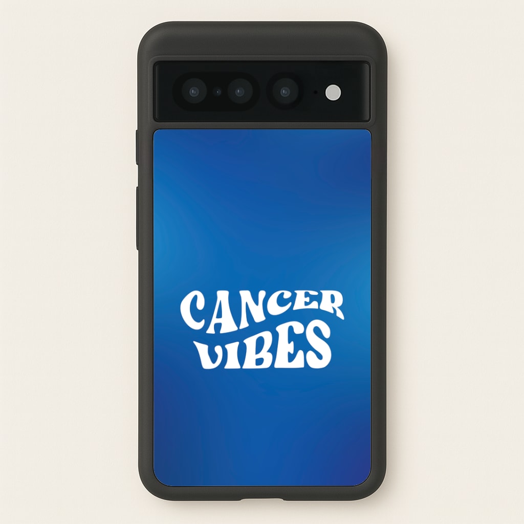 Cancer Vibes Gradient Zodiac Google Pixel 7 Pro Case